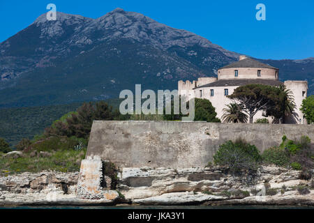 Francia, Corsica, Haute-Corse Reparto, Le Nebbio Regione, St-Florent, la Cittadella Foto Stock