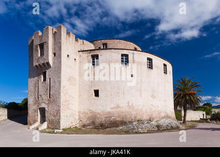 Francia, Corsica, Haute-Corse Reparto, Le Nebbio Regione, St-Florent, la Cittadella Foto Stock