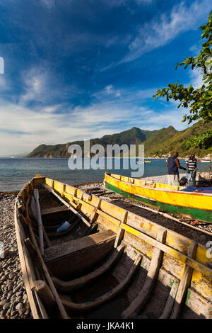 Dominica, Scotts Testa, porto cittadino Foto Stock