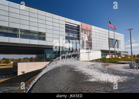 Stati Uniti d'America, Arkansas, Little Rock, William J. Clinton Presidential Library and Museum, esterna Foto Stock