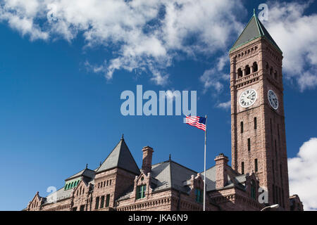 Stati Uniti d'America, Sud Dakota, Sioux Falls, Old Courthouse Foto Stock