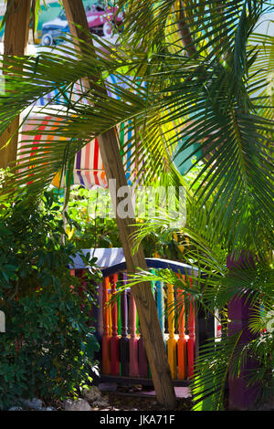 Stati Uniti d'America, Florida, costa del Golfo, Captiva Island, dettaglio della bolla Sala ristorante Foto Stock