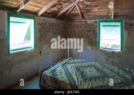 Stati Uniti d'America, Florida, Florida Keys, maratona, Adderly House, delle Bahamas cabina di immigrati, interno Foto Stock