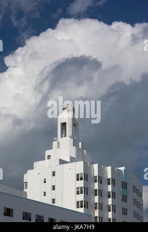 Stati Uniti d'America, Florida, Miami Beach, art-deco hotel è in fase di ristrutturazione Foto Stock