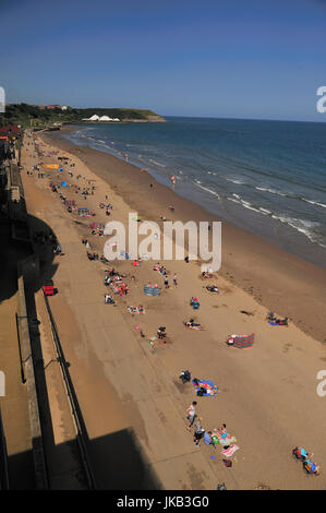 North Bay Beach Inghilterra Scarborough Foto Stock