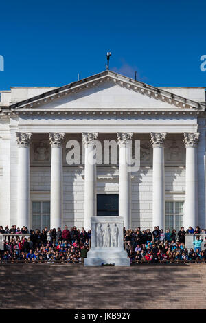 Stati Uniti d'America, Virginia, Arlington, il Cimitero Nazionale di Arlington, la Tomba degli Ignoti Foto Stock