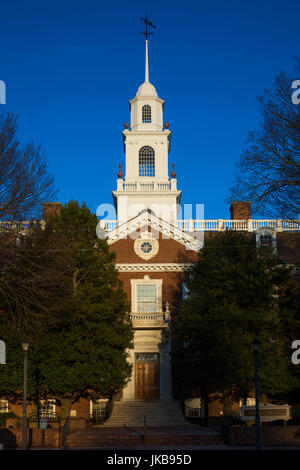 Stati Uniti d'America, Delaware, Dover, Legislativo Hall, Delaware Stato House Foto Stock