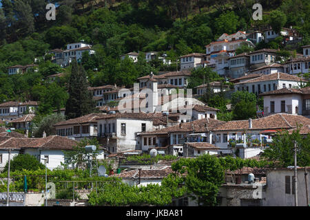 Albania, Berat, ottomano edifici dell'era Foto Stock