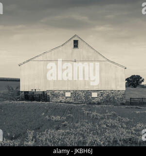 Stati Uniti d'America, Pennsylvania, Pennsylvania Dutch Country, Paradise, granaio Foto Stock