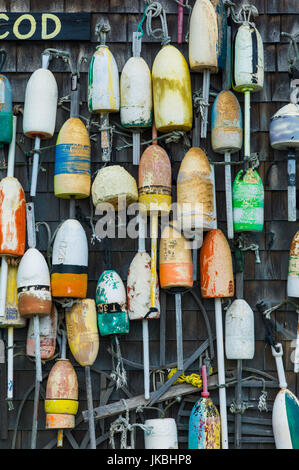 Stati Uniti d'America, Massachusetts, Cape Cod, Rock Harbour, aragosta boe Foto Stock