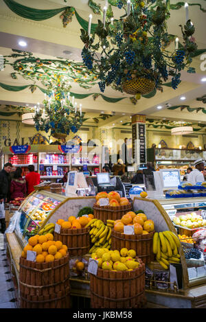 Inghilterra, Londra, Kinghtsbridge, Harrod's Department Store, food court Foto Stock