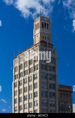 Stati Uniti d'America, North Carolina, Asheville, l'edificio Jackson, b. 1924 Foto Stock