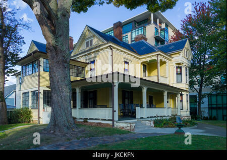 Stati Uniti d'America, North Carolina, Asheville, Thomas Wolfe Memorial sito storico dello Stato, ex casa dello scrittore Thomas Wolfe Foto Stock