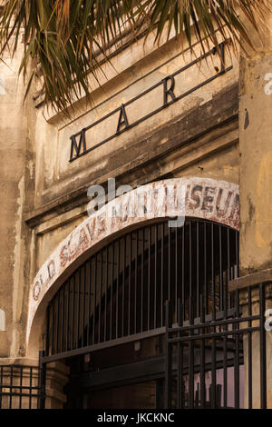 Stati Uniti d'America, Sud Carolina, Charleston, vecchi Slave Mart, edificio originariamente utilizzato come mercato di schiavi Foto Stock