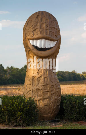 Stati Uniti d'America, Georgia, pianure, il grande arachidi, pianure è in Georgia Peanut-paese crescente Foto Stock