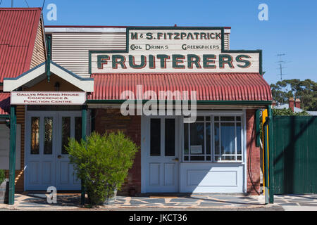 In Australia, in Sud Australia, Clare Valley, Farrell piana, segno Fruiterers Foto Stock