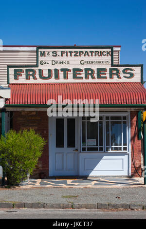 In Australia, in Sud Australia, Clare Valley, Farrell piana, segno Fruiterers Foto Stock