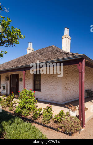 In Australia, in Sud Australia, Yorke Peninsula, Kadina, Azienda agricola capannone Museo, Casa Matta, casa storica, esterna Foto Stock