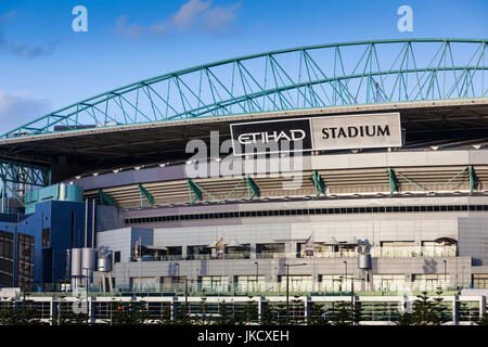 Australia, Victoria, VIC, Melbourne, Docklands, sul Porto Victoria Harbour Town, Complesso Etihad Stadium Foto Stock