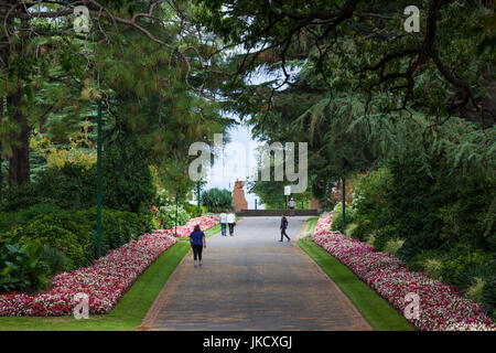 Australia, Victoria, VIC, Melbourne, a est di Melbourne, i Giardini Fitzroy Foto Stock