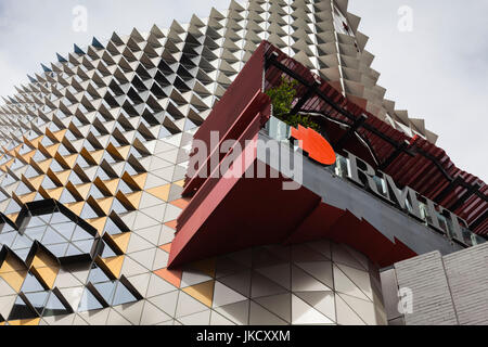 Australia, Victoria, VIC, Melbourne, RMIT University, Swanston edificio accademico, esterna Foto Stock