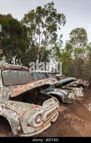 Australia, Western Australia, Sud-ovest, Boyup Brook, vecchi camion Foto Stock