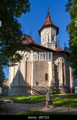La Romania, regione di Bucovina Suceava, Monastero Ortodosso di San Giovanni il nuovo Foto Stock