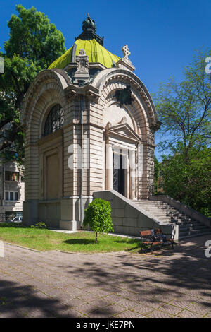 La Bulgaria, Sofia, Mausoleo di Knyaz Alexander Battenberg, primo righello bulgaro spesso liberazione dai Turchi, esterna Foto Stock