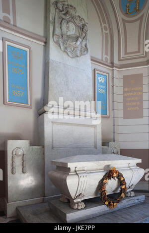 La Bulgaria, Sofia, Mausoleo di Knyaz Alexander Battenberg, primo righello bulgaro spesso liberazione dai Turchi, interno Foto Stock
