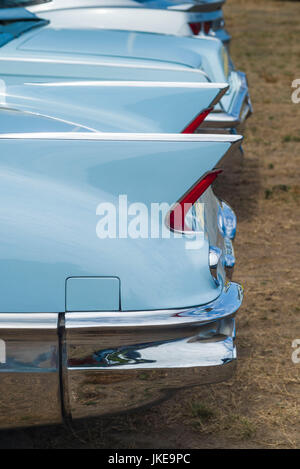 Stati Uniti d'America, Massachusetts, Cape Ann, Gloucester, Antique Car Show, anni cinquanta-ser Cadillac Eldorado convertibile Foto Stock