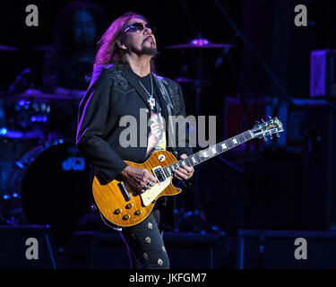 Hollywood FL, Stati Uniti d'America. 22 Luglio, 2017. Ace Frehley suona al Hard Rock Live presso il Seminole Hard Rock Hotel & Casino sulla luglio 22, 2017 in Hollywood Florida. Credito: Mpi04/media/punzone Alamy Live News Foto Stock