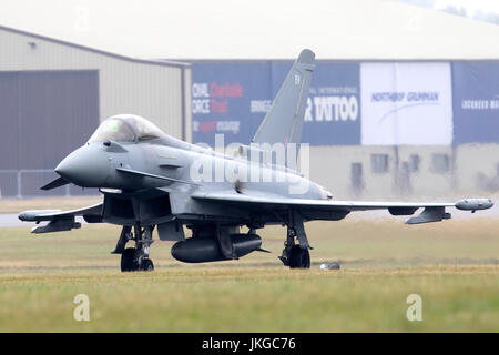 Royal Air Force Eurofighter Typhoon FGR4 ZK352 al RIAT 2017 Foto Stock