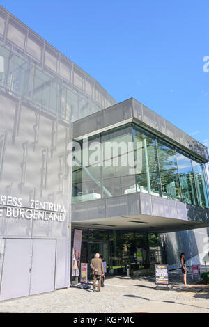 Kultur Kongress Zentrum, cultura Centro Congressi, Eisenstadt, Neusiedler See (lago di Neusiedl), Burgenland, Austria Foto Stock