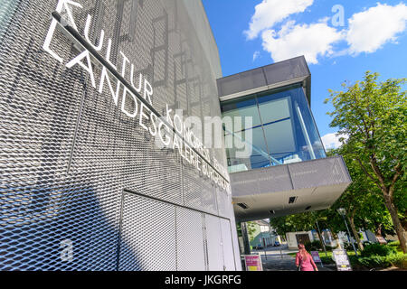 Kultur Kongress Zentrum, cultura Centro Congressi, Eisenstadt, Neusiedler See (lago di Neusiedl), Burgenland, Austria Foto Stock