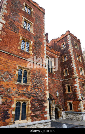 Lambeth Palace Library, Lambeth Palace Road, London, Regno Unito Foto Stock