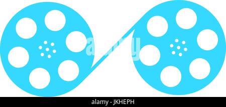 Concetto di registrare un video Illustrazione Vettoriale