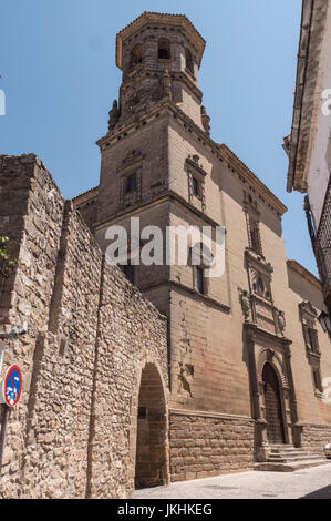 Università di Baeza, fondata nella città di Baeza con la bolla di Papa Paolo III nel 1538, in stile manieristico, Baeza, Andalusia, Spagna Foto Stock