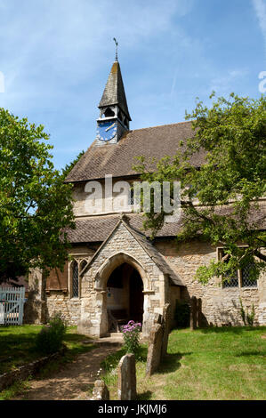 San Edmund e la chiesa di San Giorgio, Hethe, Oxfordshire, England, Regno Unito Foto Stock