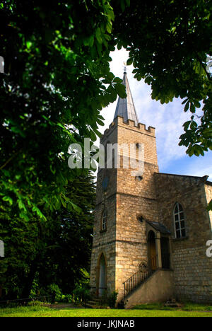 St James Church, il castello di Eden, County Durham Foto Stock