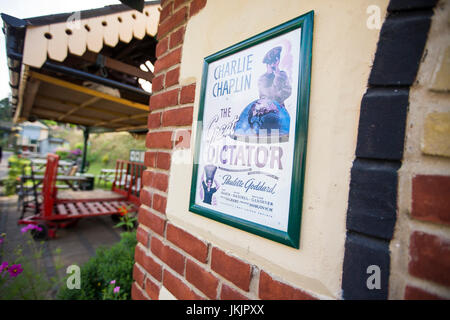 La Spa Valley Railway (SVR) è un indicatore standard heritage ferrovia che corre da Tunbridge Wells stazione ferroviaria Ovest a Tunbridge Wells ad alte rocce Foto Stock