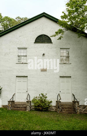 Battle Creek primitiva chiesa battista, Ben Venue Road, Flint Hill, Virginia Foto Stock