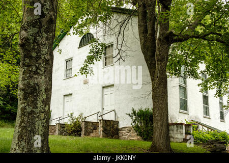 Battle Creek primitiva chiesa battista, Ben Venue Road, Flint Hill, Virginia Foto Stock