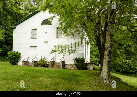 Battle Creek primitiva chiesa battista, Ben Venue Road, Flint Hill, Virginia Foto Stock