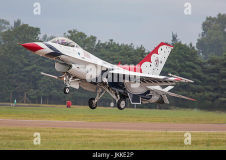 Thunderbirds F16 Foto Stock