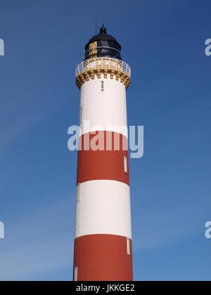 Tarbat Ness faro, Portmahomack, Ross-shire Foto Stock