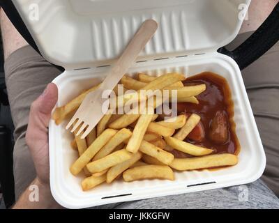 Currywurst Foto Stock