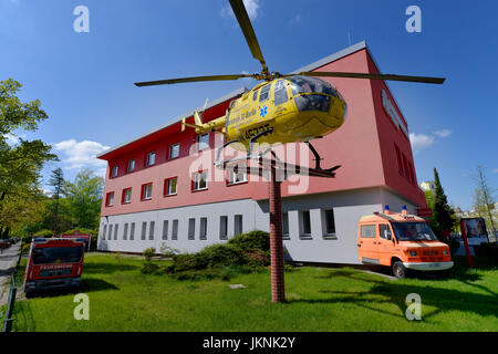 Museo dei Vigili del fuoco di Berlino, via Berlino Tegel, villaggio Reinicken, Berlino, Germania, Museum der Berliner Feuerwehr, Berliner Strasse, Reinicke Foto Stock