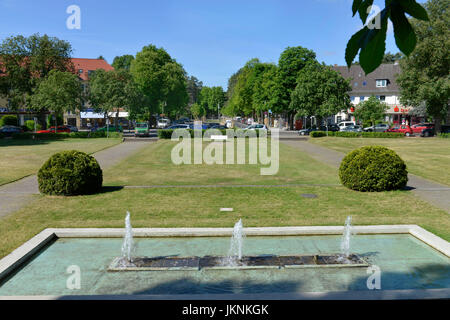 Posizionare Ludolfinger, Frohnau, villaggio Reinicken, Berlino, Germania, Ludolfingerplatz, Reinickendorf, Deutschland Foto Stock