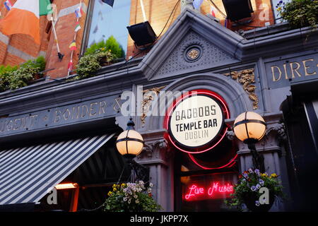 Badbobs Temple Bar di Dublino Foto Stock