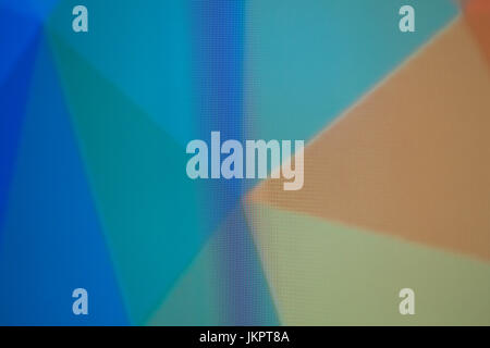 I diodi ad emissione di luce nacro per display a LED. LED digitale lo sfondo dello schermo Foto Stock